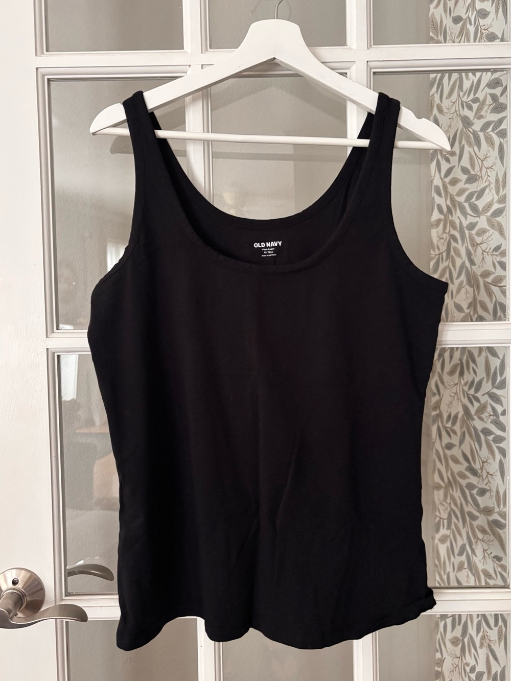 OLD NAVY First Layer Tank Black Sz XL Tall